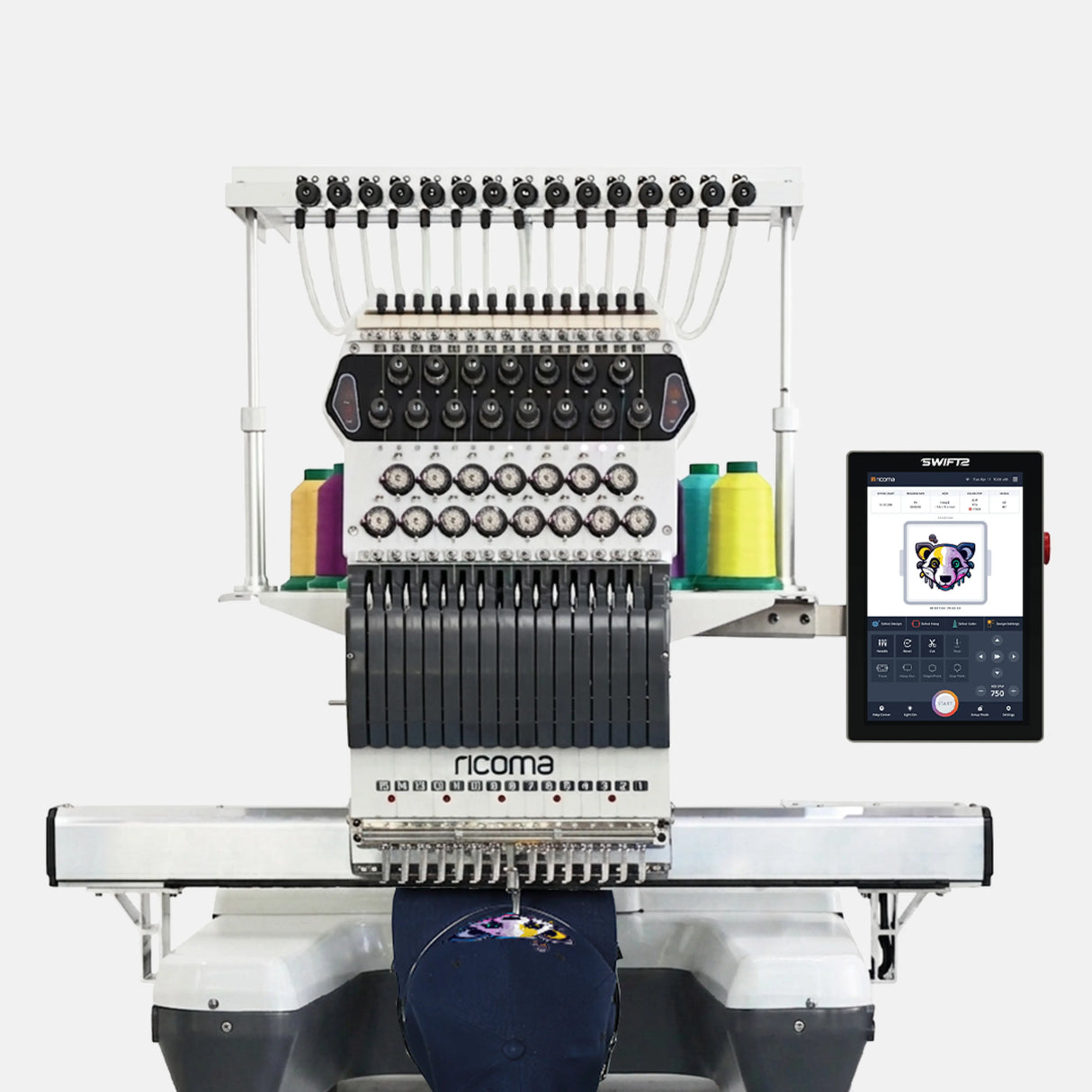 Swift 2 Commercial 15-Needle High-Speed Embroidery Machine