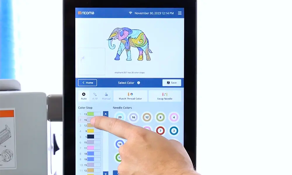 Automatic Color Changes for Smooth, Uninterrupted Production