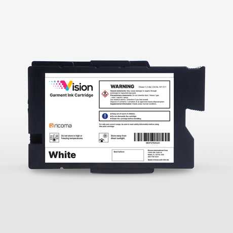 Ricoma Vision DTG Printer Ink Cartridges
