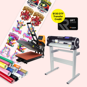 DTF Transfer Ricoma Heat Press Starter Pack with Vinyl Cutter