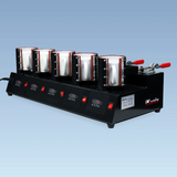 iKonix 5 Mug Heat Press - side view with mugs