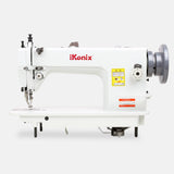iKonix Walking Foot Flat-Bed Industrial Sewing Machine - side view