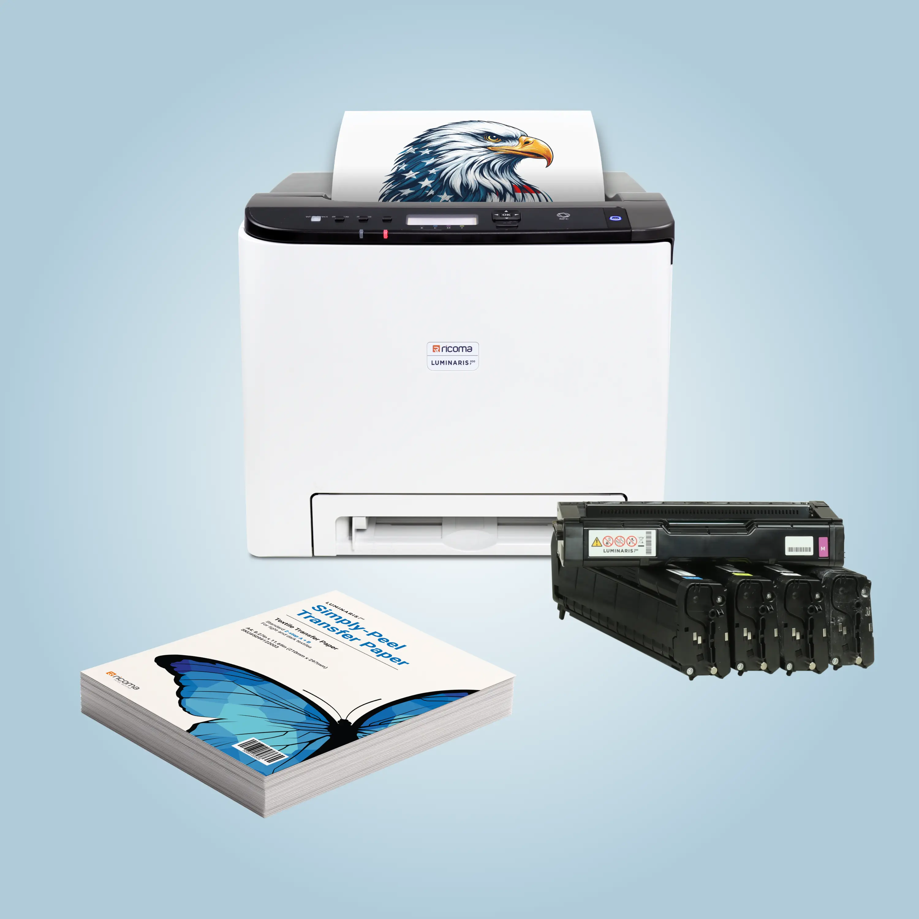Get a White Toner Transfer Printer for $1