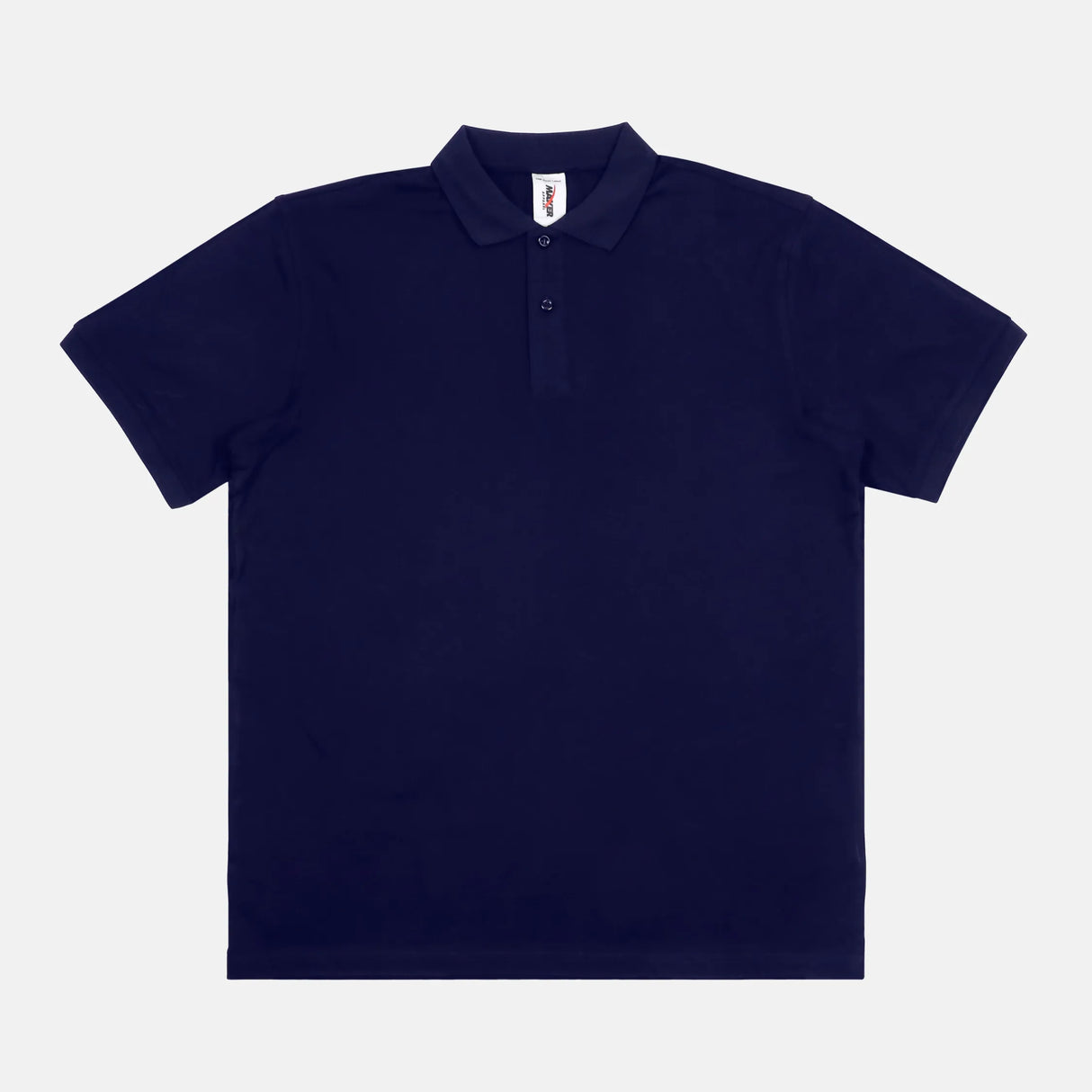  Fitted Piqué Polo – Custom-Ready for DTF & Embroidery - navy