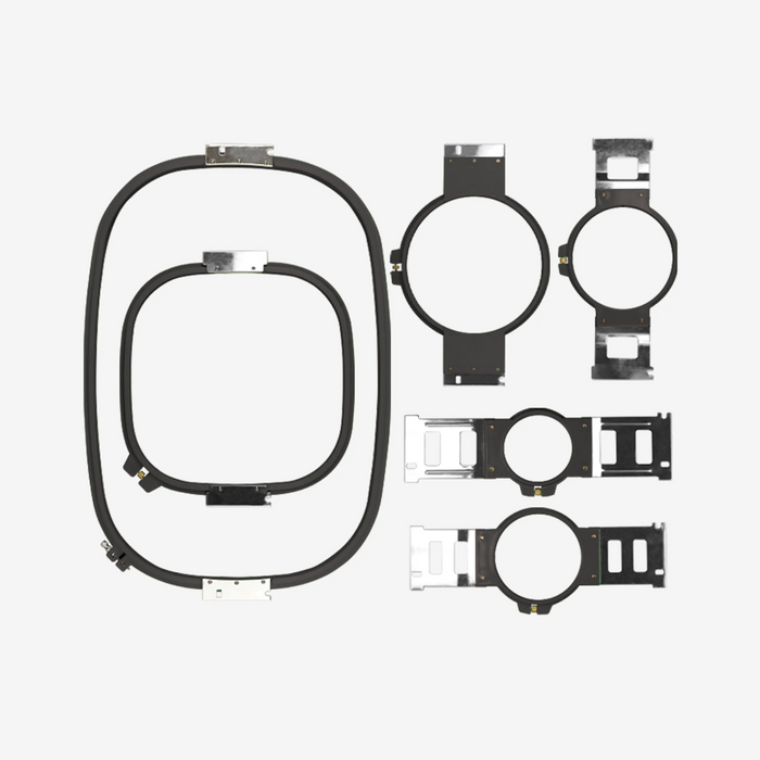 variety of hoop sizes