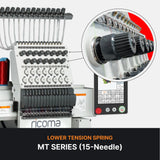 Lower Tension Spring Replacement for TC, SWD, MT, & CHT Commercial Embroidery Machines