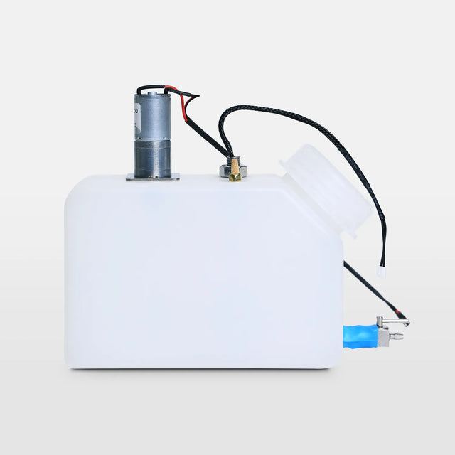 White Ink Tank with Smart Low-Ink Alarm - side view