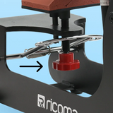 adjust pressure - Ricoma Auto-Open Cap Heat Press