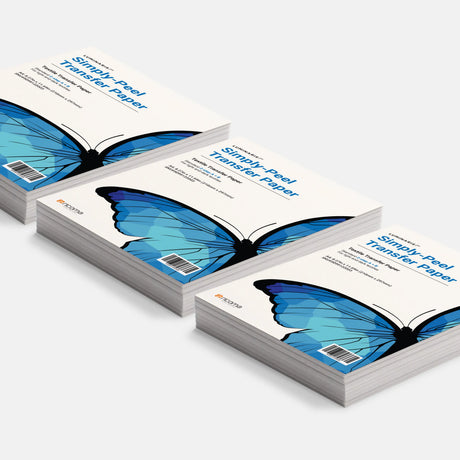 Simply-Peel Step A & B Transfer Paper Bundle – 3-Pack (300 Sheets Each)