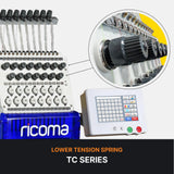 Lower Tension Spring Replacement for TC, SWD, MT, & CHT Commercial Embroidery Machines