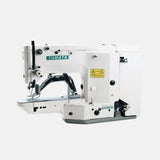 Yamata High-Speed Single-Needle Bar Tacking Industrial Sewing Machine - front side view