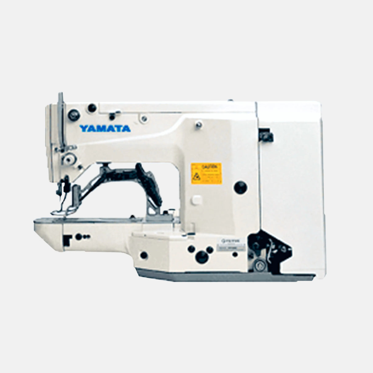 Yamata High-Speed Single-Needle Bar Tacking Industrial Sewing Machine - side view